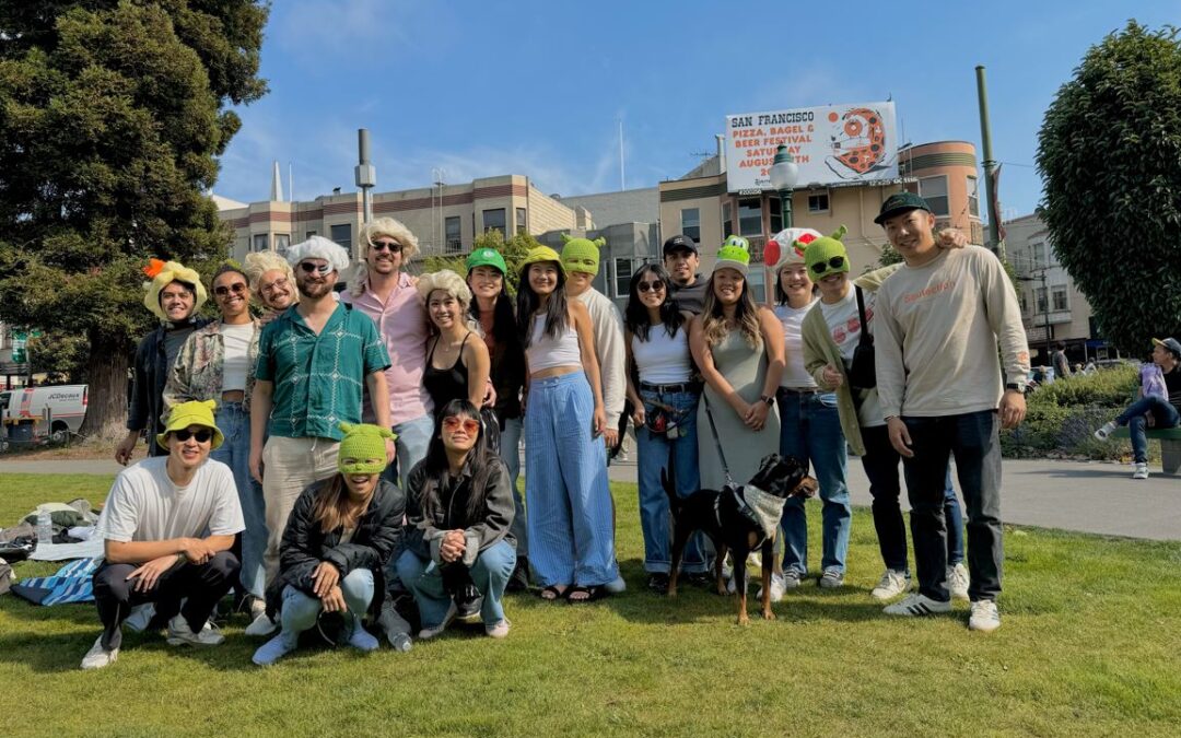 North Beach Chinatown treasure hunt group