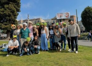 North Beach Chinatown treasure hunt group