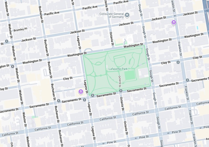 Try a clue in Pacific Heights