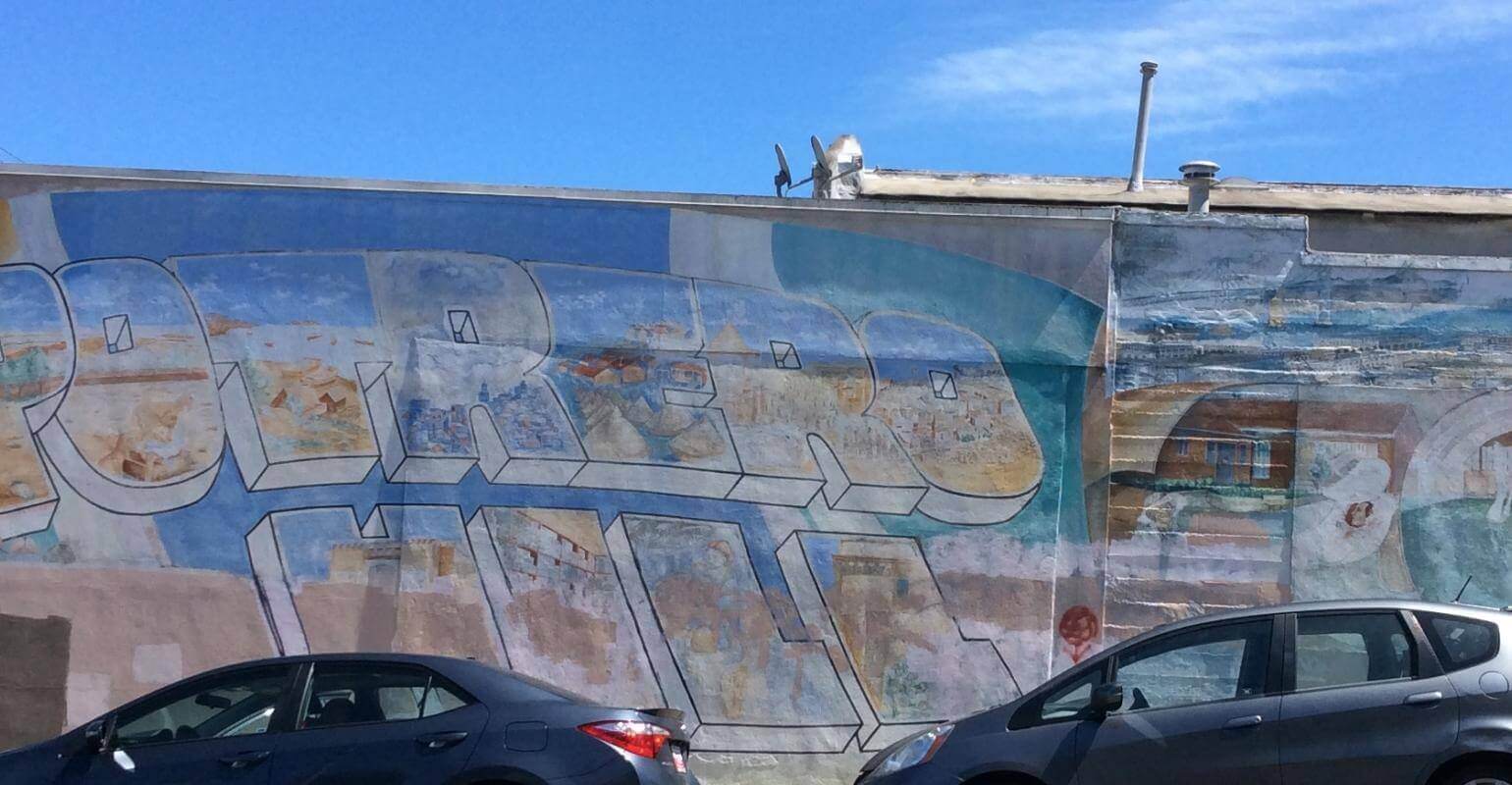 Potrero Hill scavenger hunt event setting near neighborhood parks and views