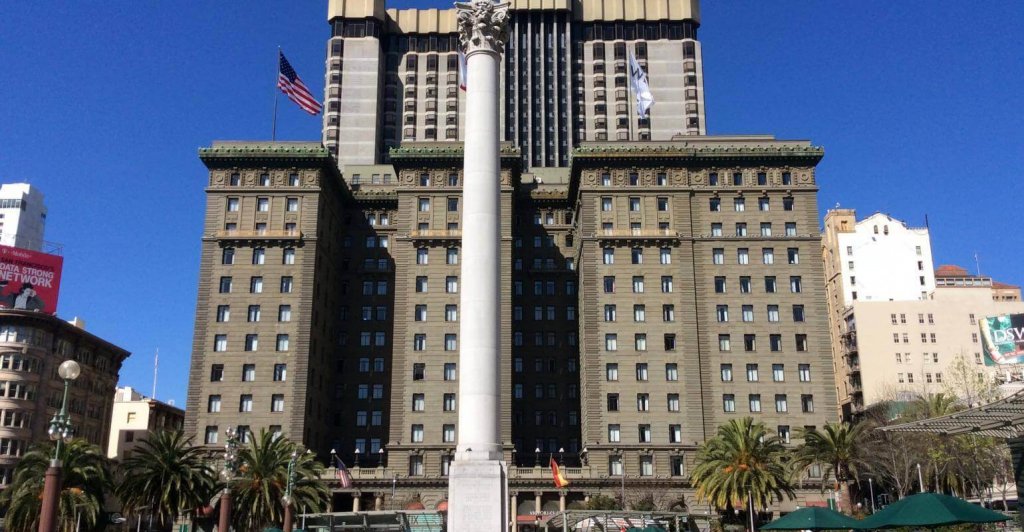 San Francisco Union Square and St Francis Hotel