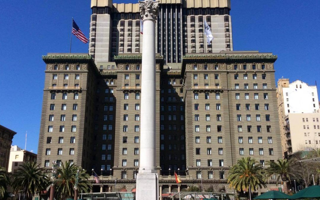 San Francisco Union Square and St Francis Hotel