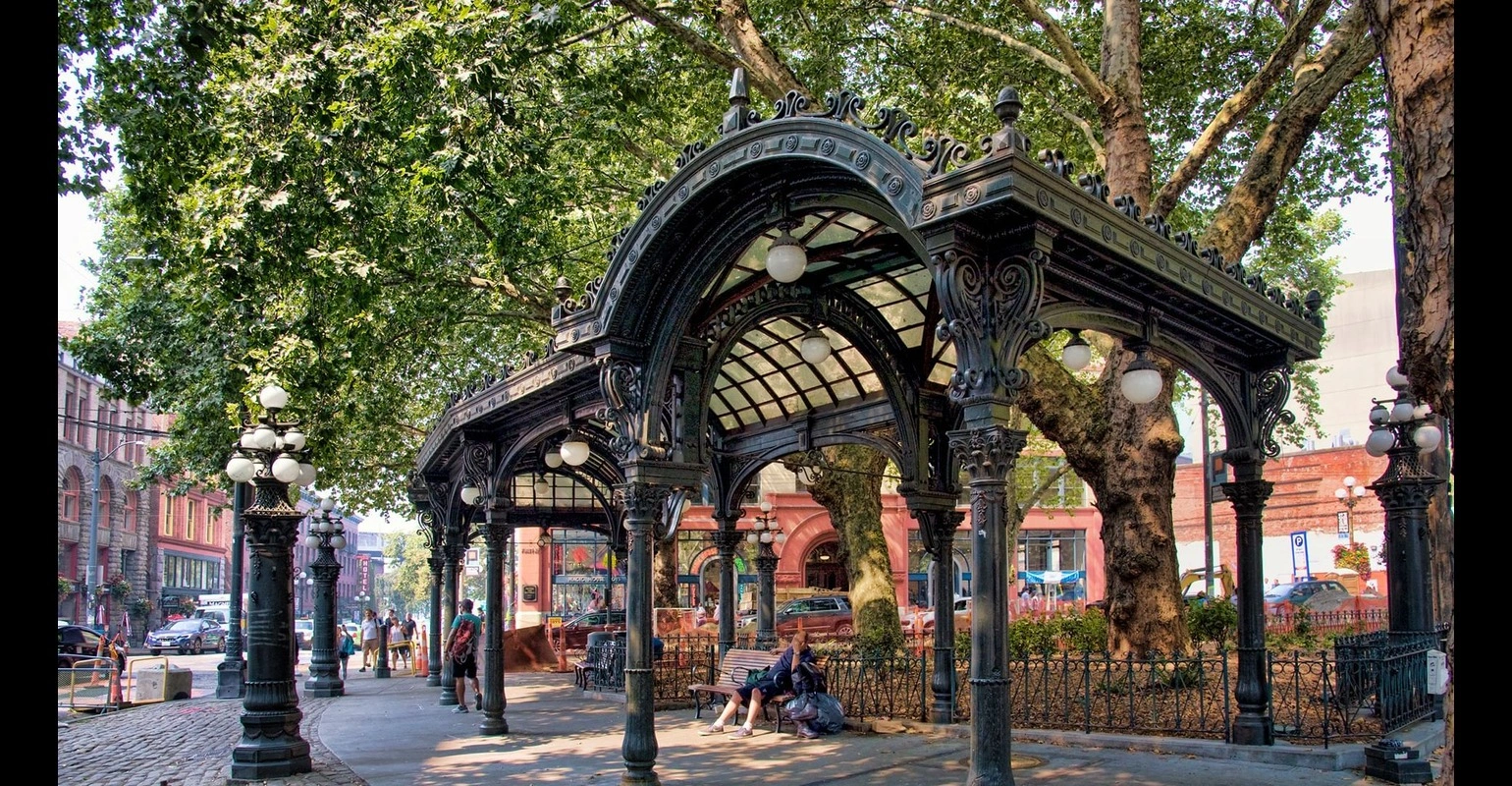 Seattle pioneer sqaure